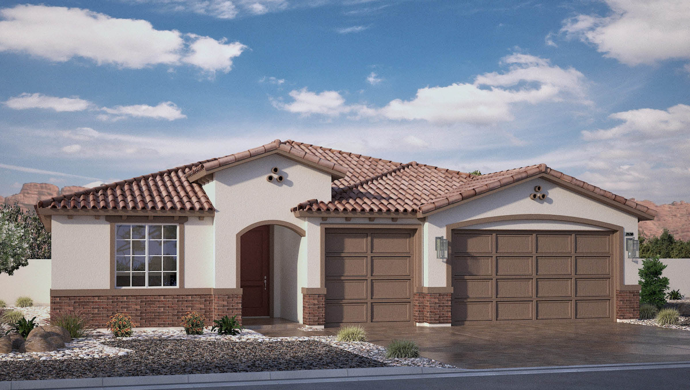 single story exterior