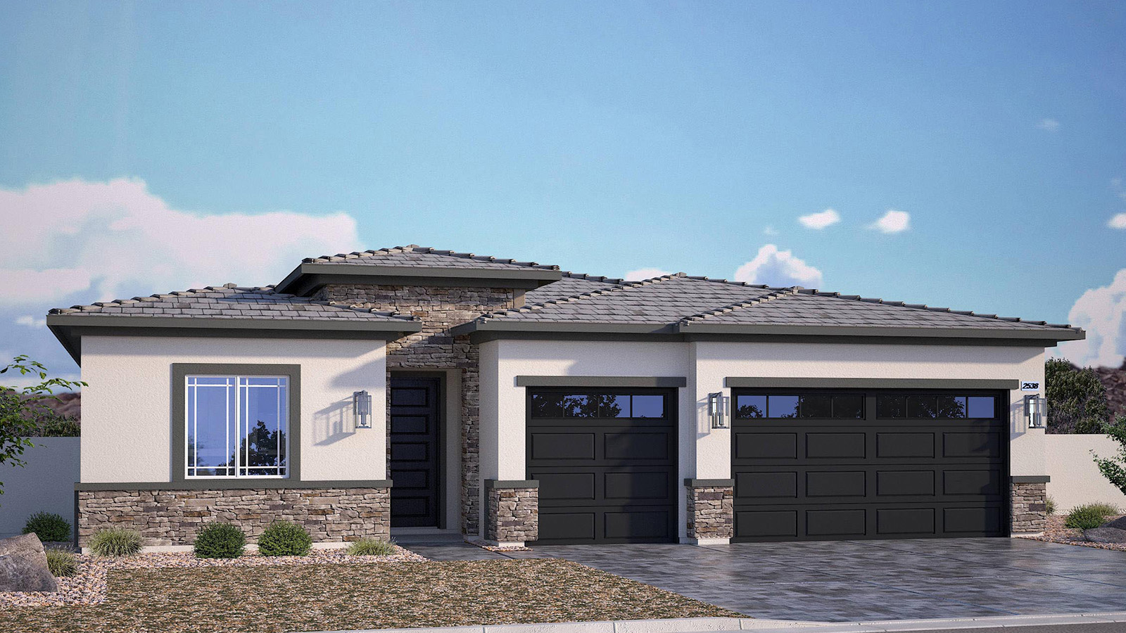 single story exterior