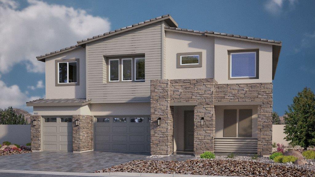 two story exterior
