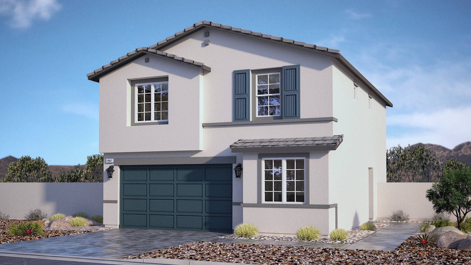 two story exterior