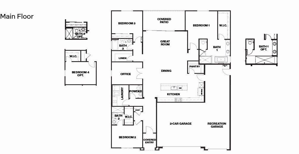 2190 Rec Garage Floorplan