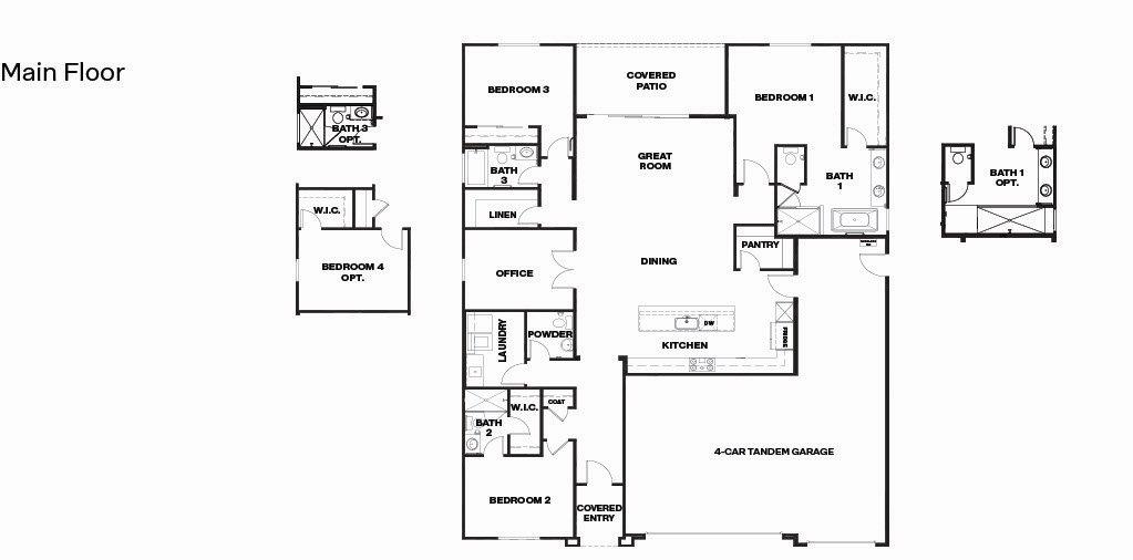 2190 Tandem Floorplan