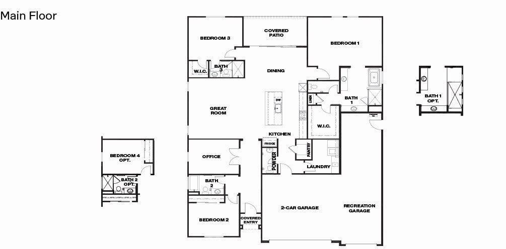 2390 Rec Garage Floorplan