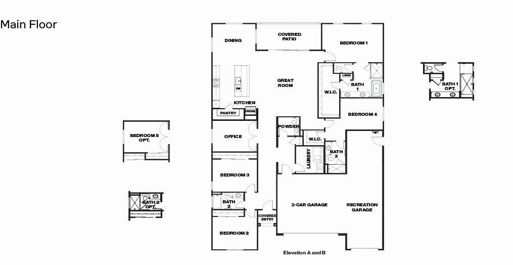 2650 Rec Garage floorplan