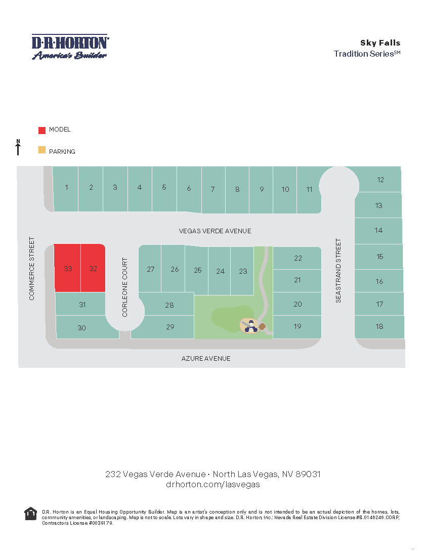Static Lot Map