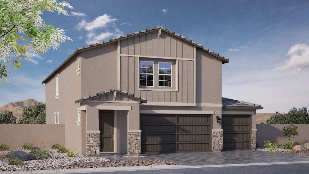 two story exterior