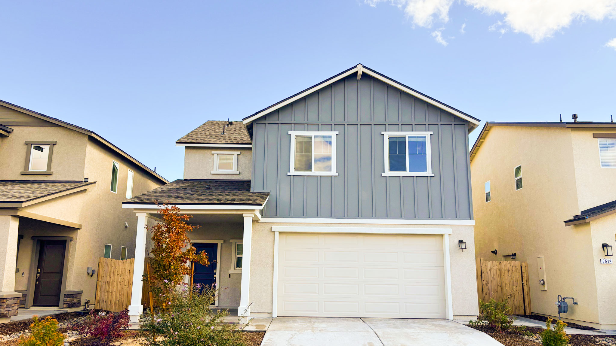 Photo of a farmhouse elevation at Canyon Crossing