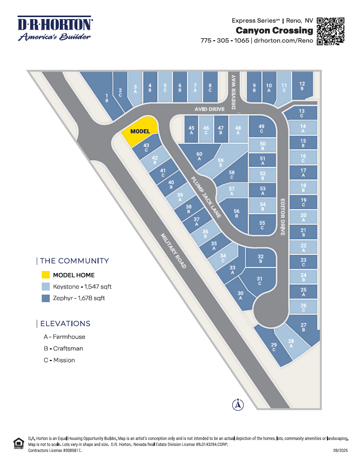 Static Lot Map