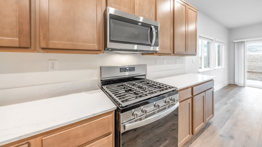 Stainless steel microwave and oven