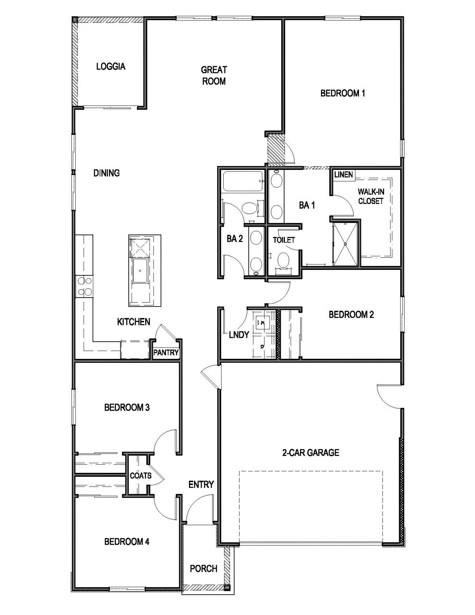 Donner floorplan