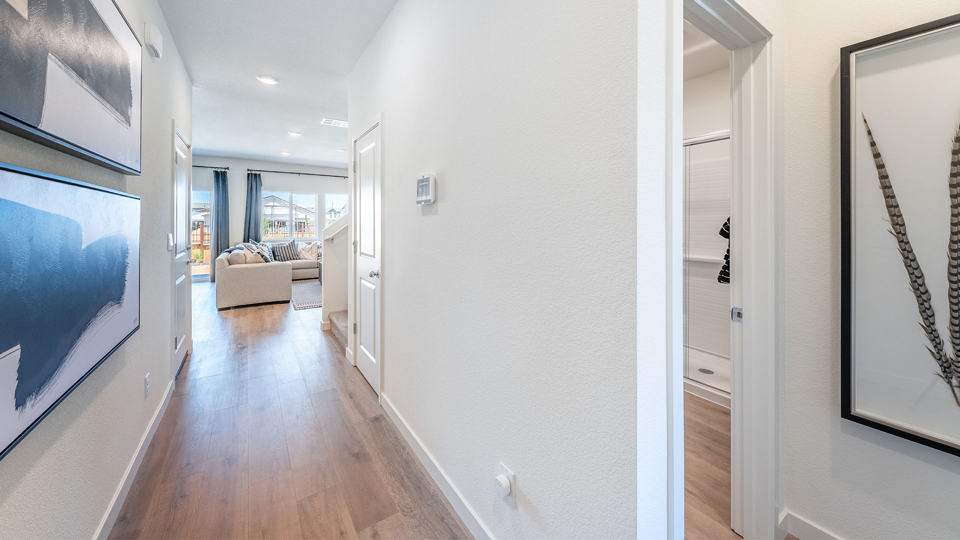 Yellowstone floorplan entry hall with bathroom