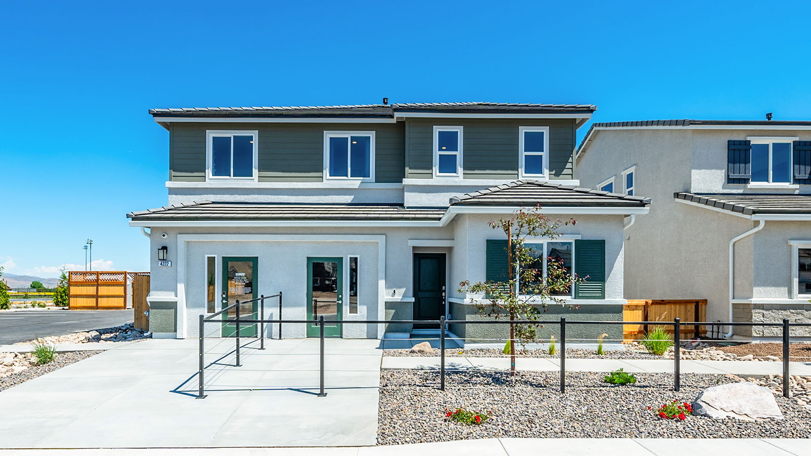 Zion floorplan exterior model home