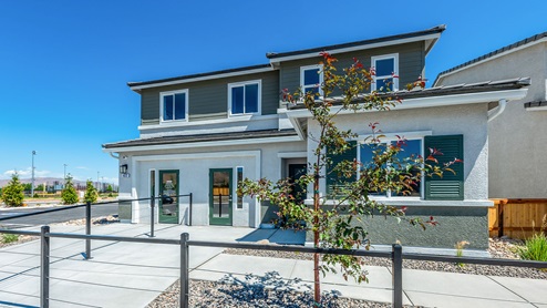 Two story Zion model home exterior