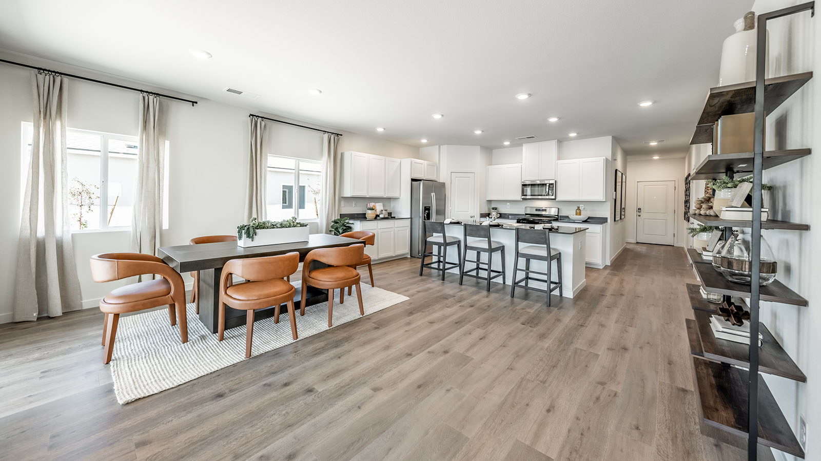 Large open concept living space