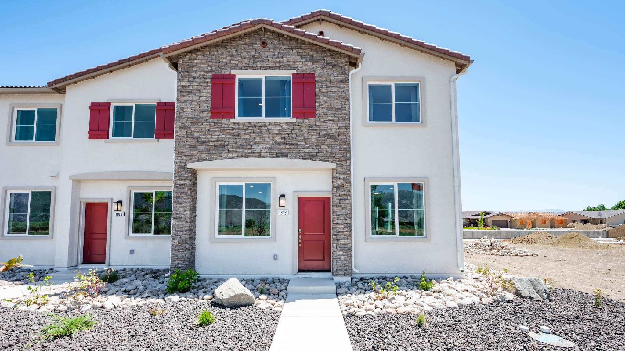 Exterior entrance to the Colorado floorplan