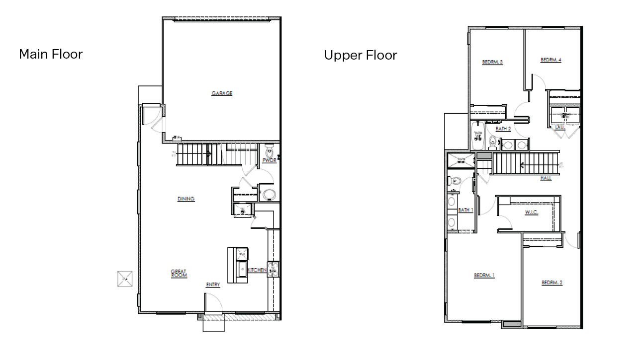 Reverse 1847 2 story floorplan