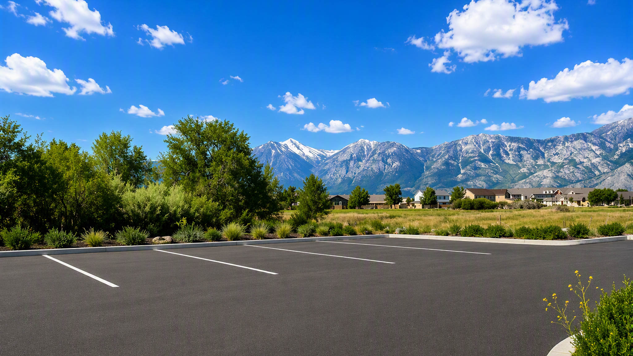 RV parking at Indigo Sky in Minden Nevada