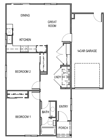 Reverse Glacier floorplan