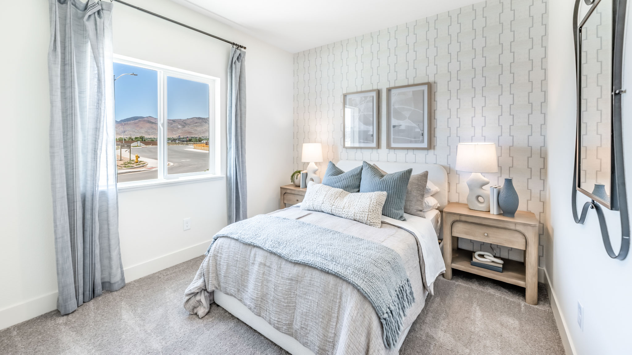 Bright secondary bedroom