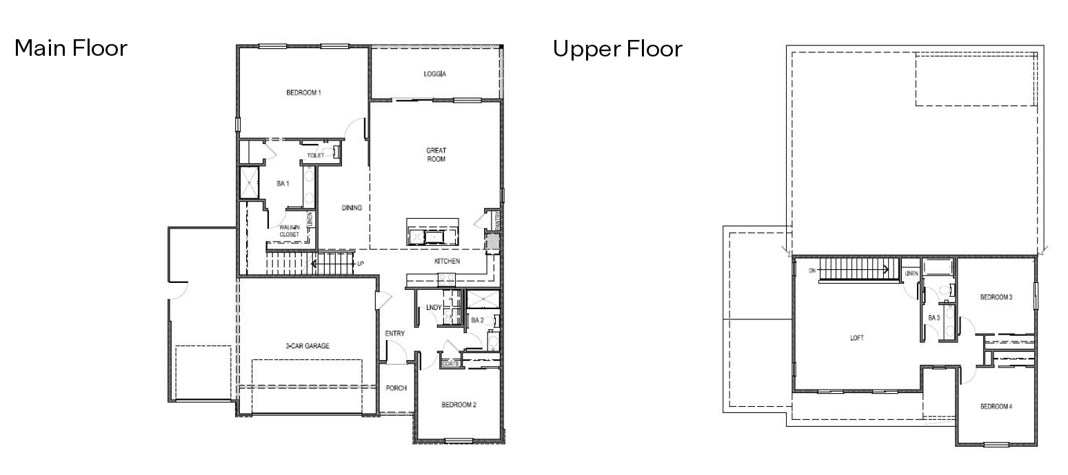 Reverse Stampede 2 story floorplan