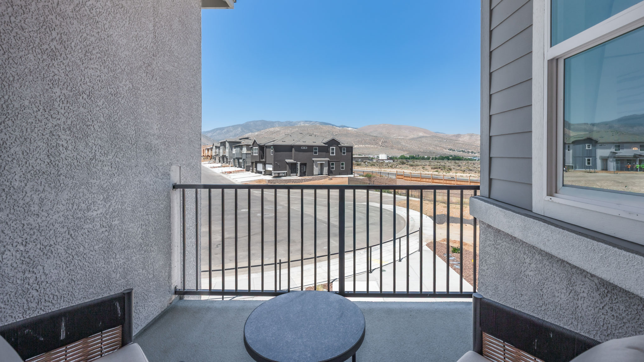 Deck off the kitchen