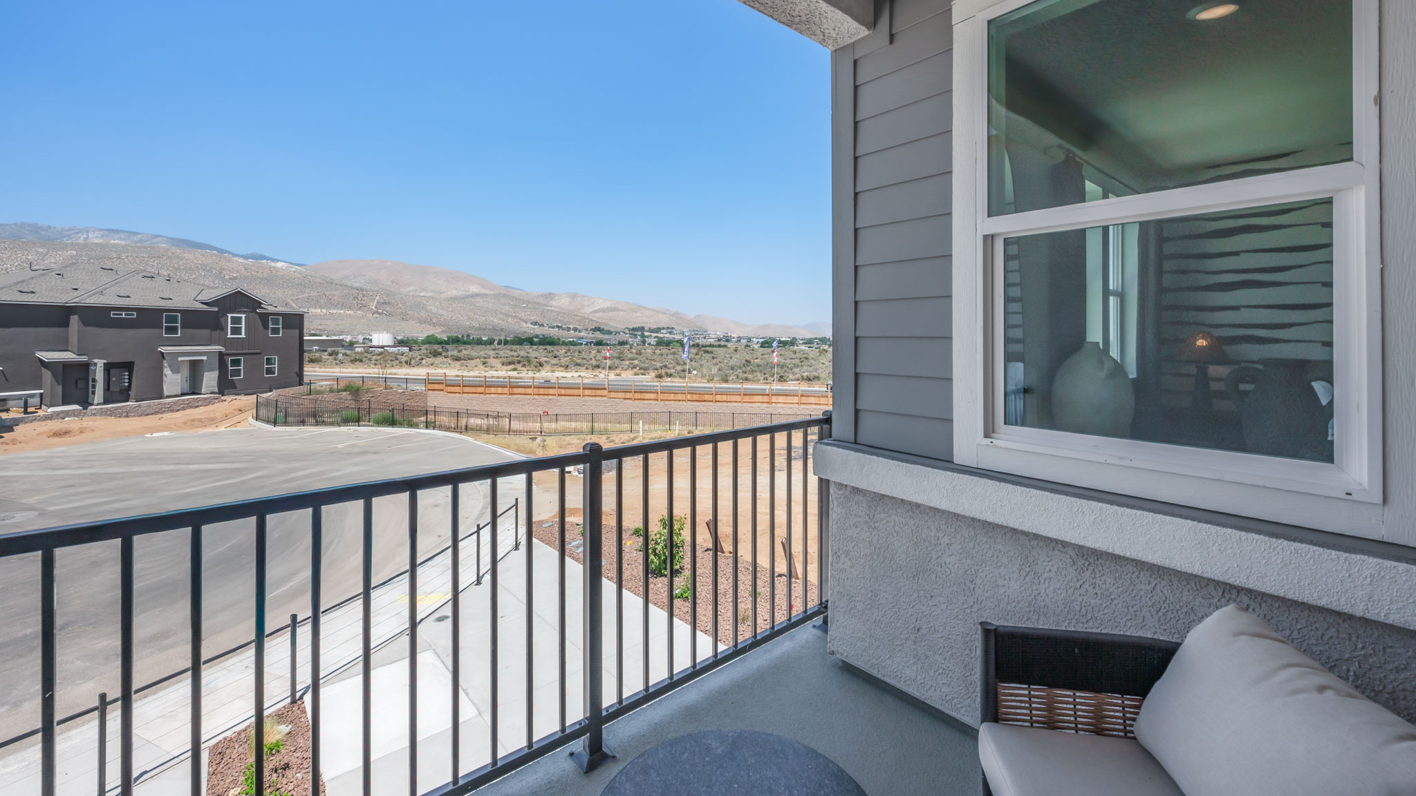 Deck off the kitchen