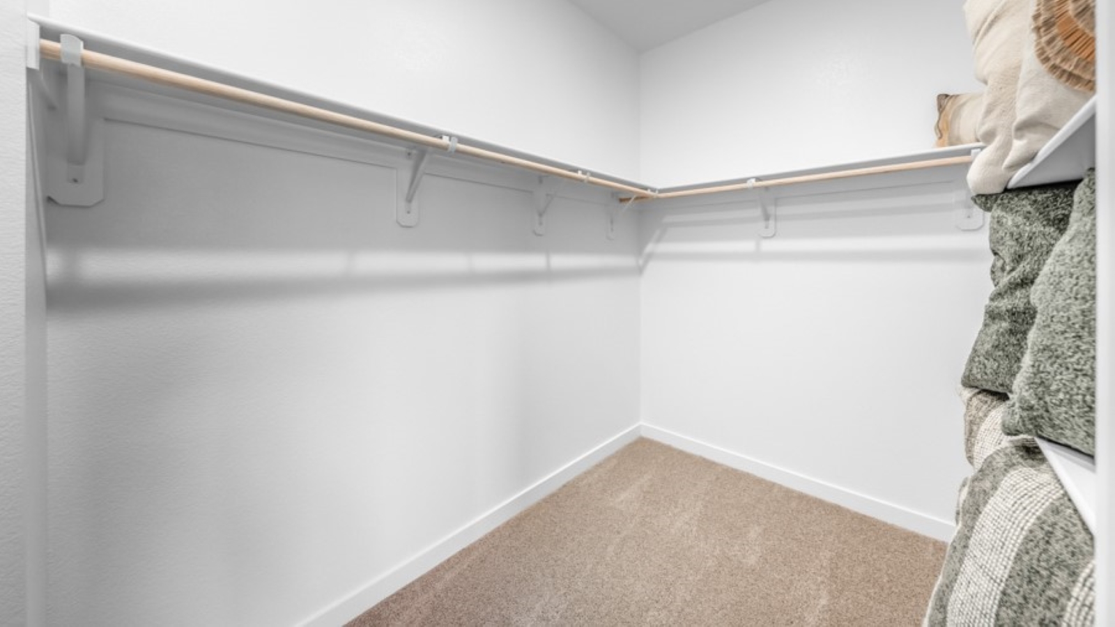 Large primary closet