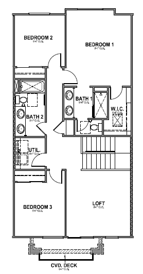 Second level Trinity floorplan