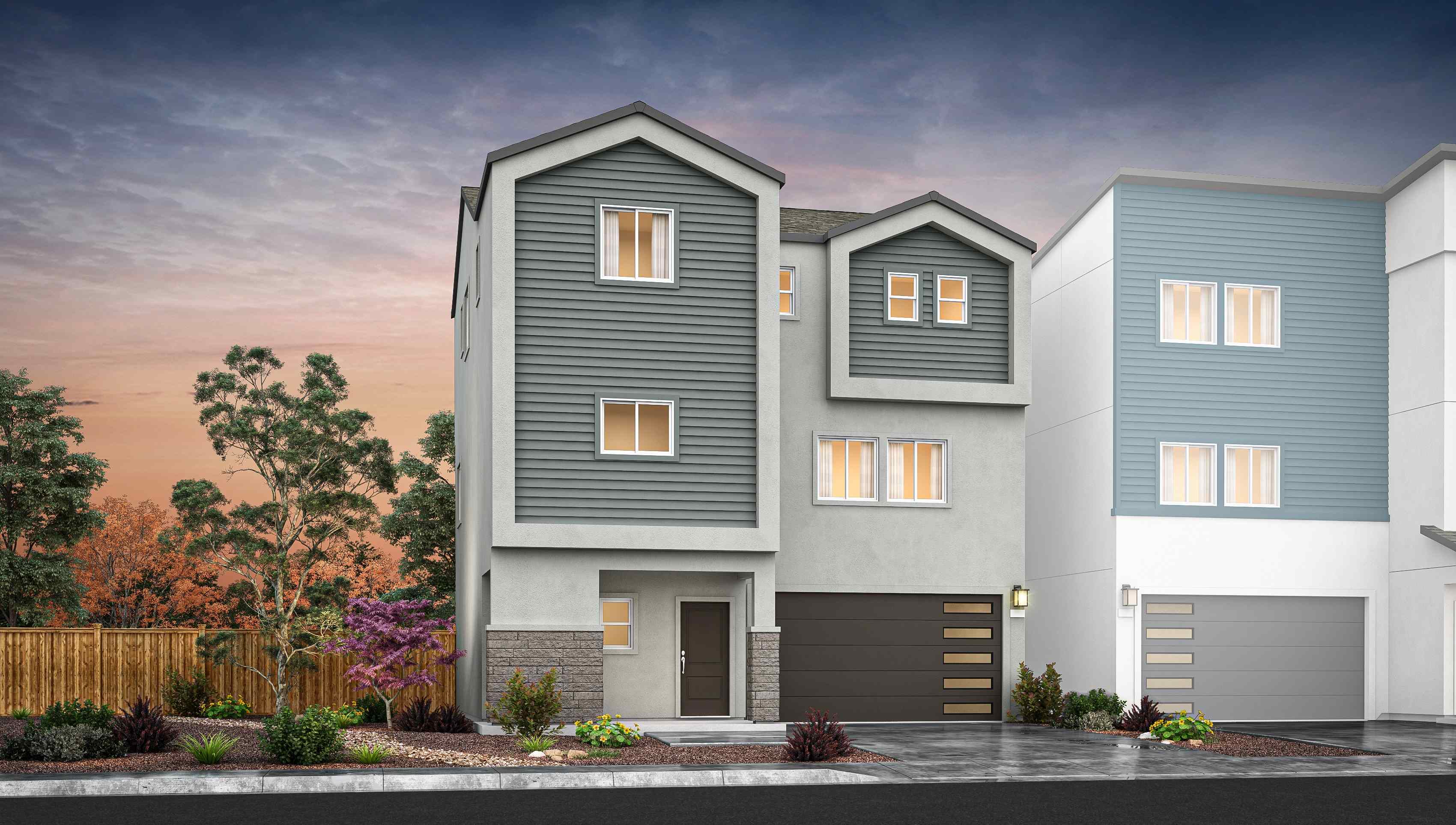 Front view of elevation A 2253 plan