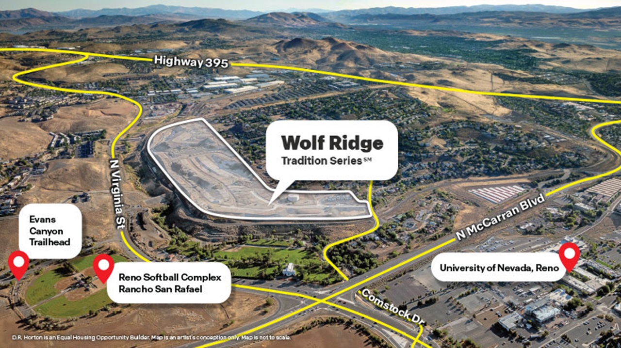 19 Wolf Ridge Houses For Sale in Reno, NV | Wolf Ridge | D.R. Horton