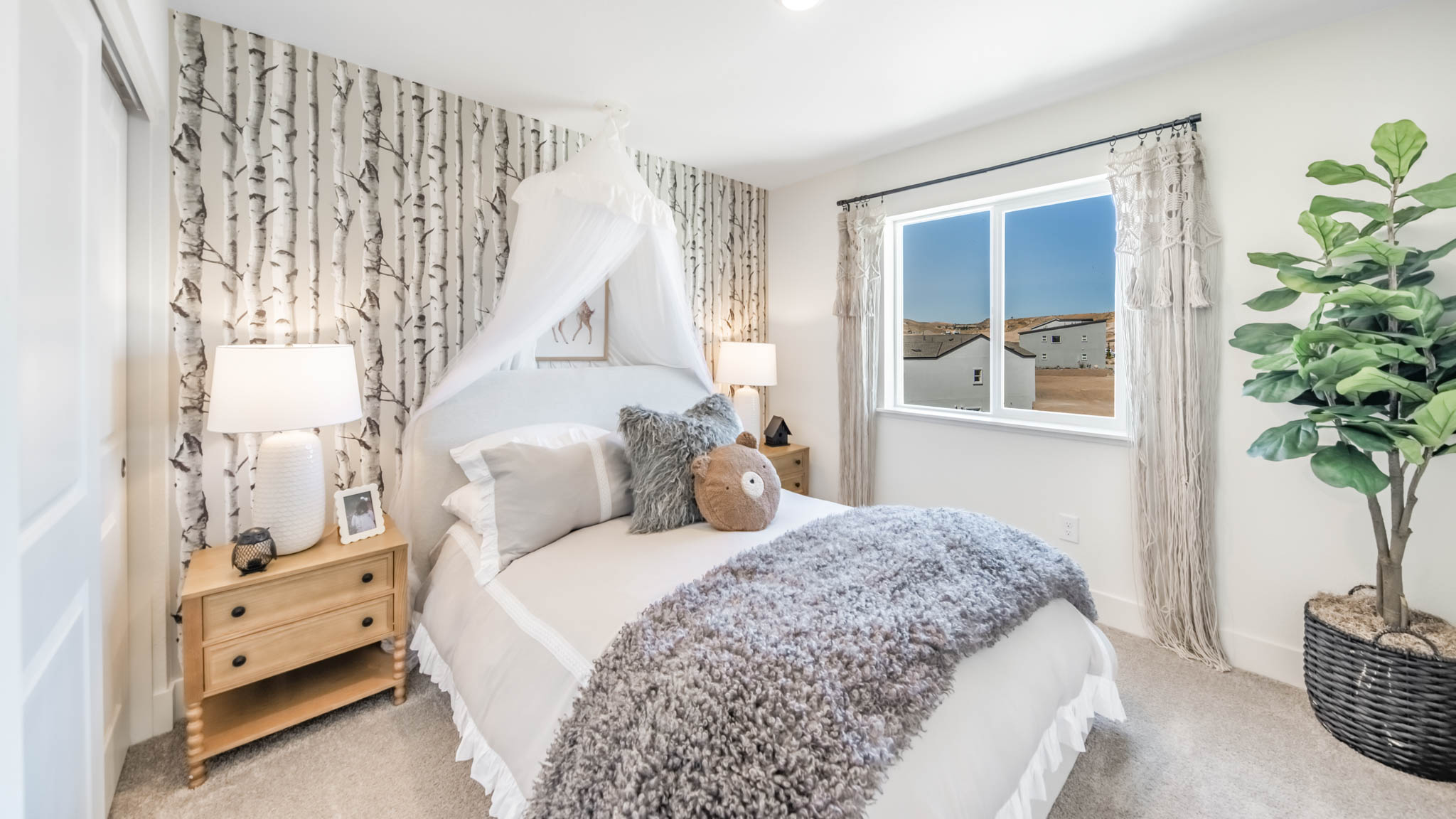 Secondary bedroom designed for a child