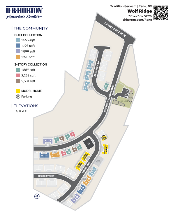 Static Lot Map
