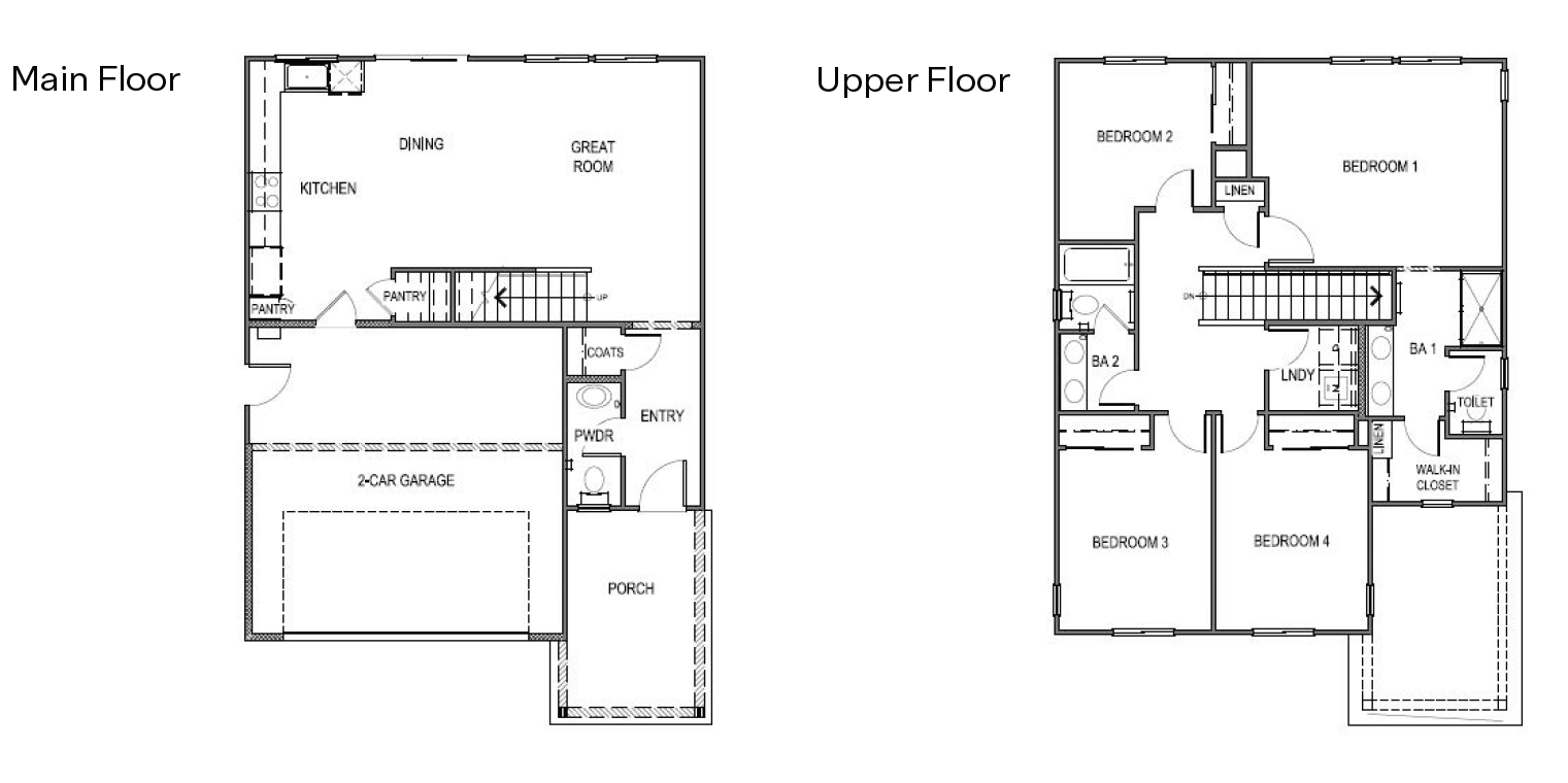 Reverse Zephyr 2 story floorplan