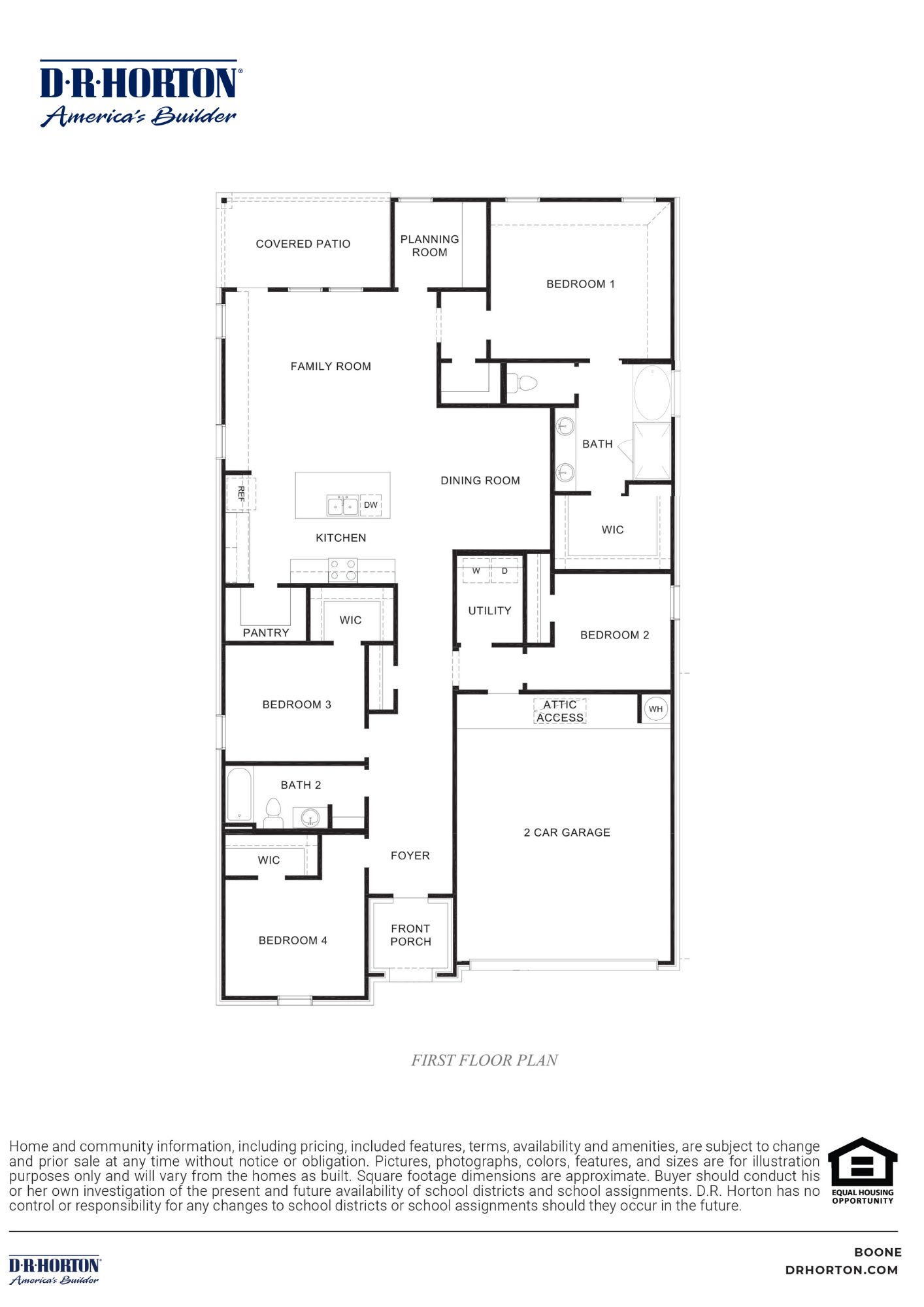 Boone Floorplan