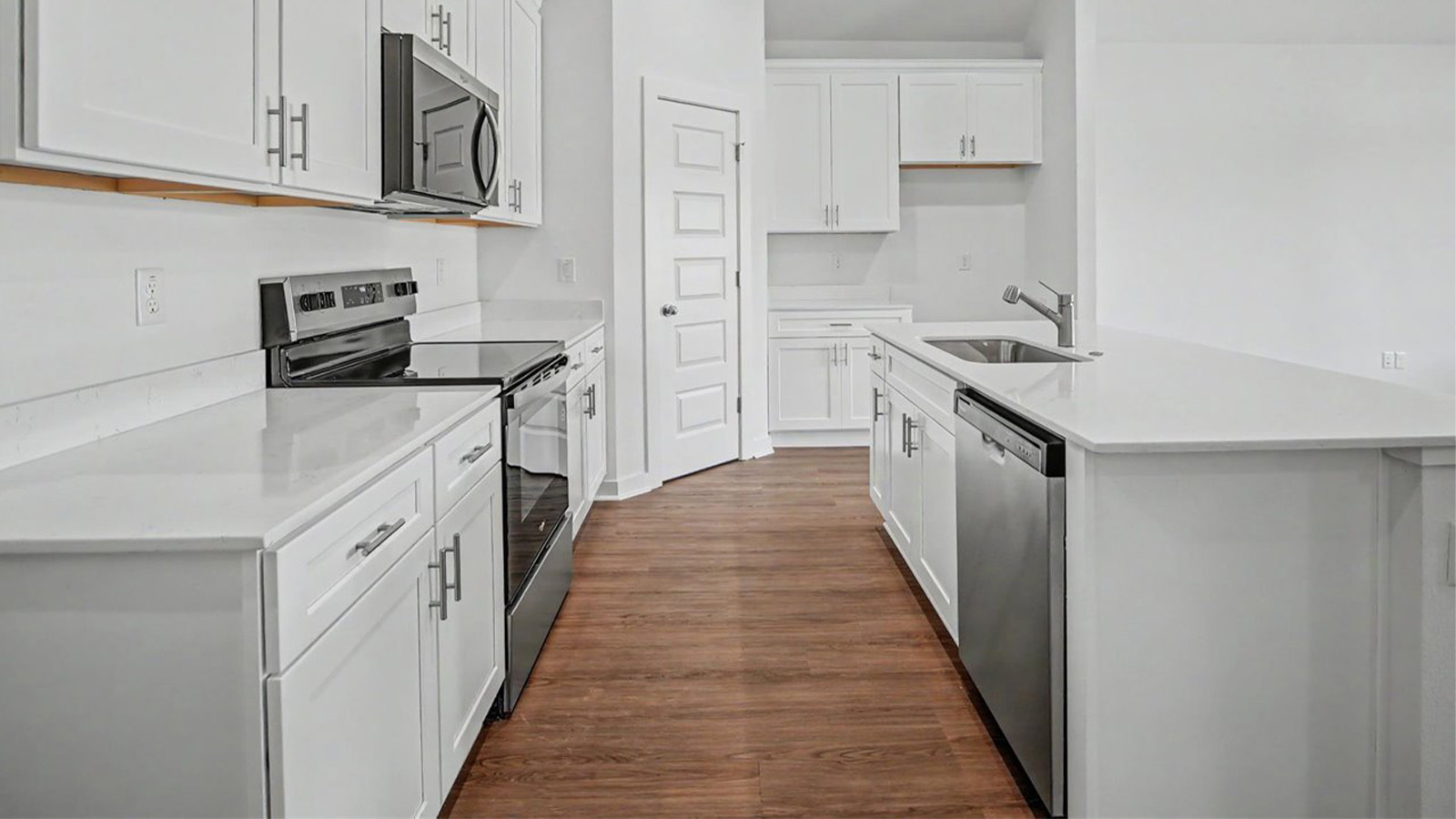 Kitchen side view