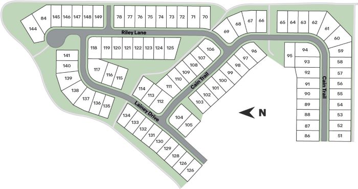 Static Lot Map