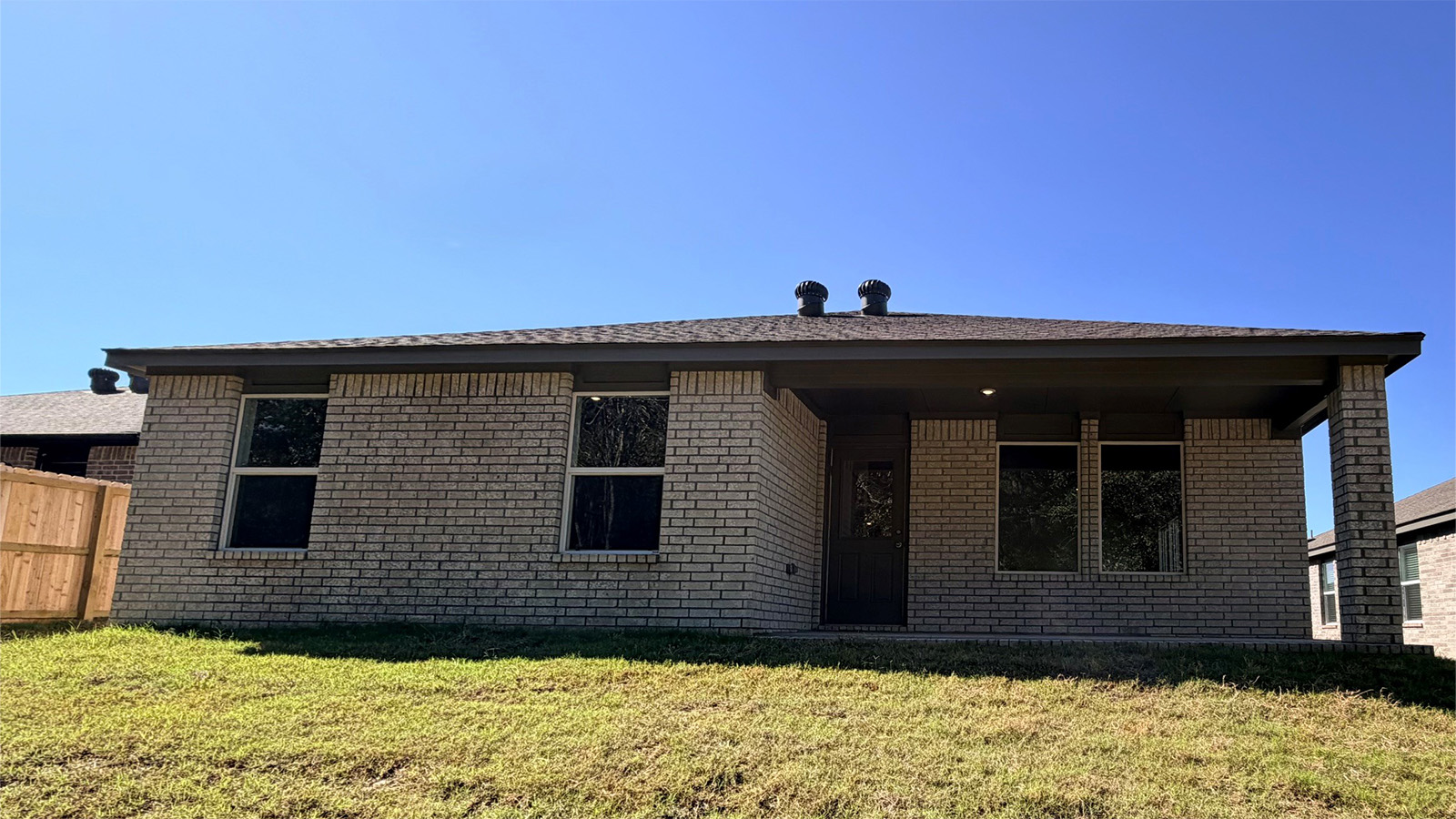 exterior back