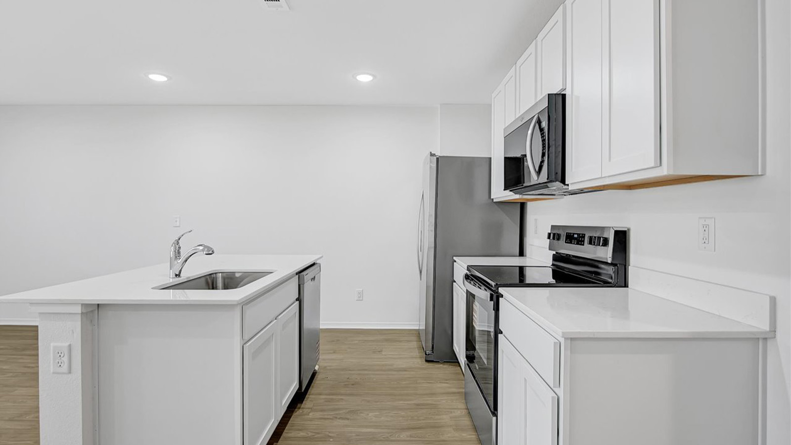 Kitchen side view