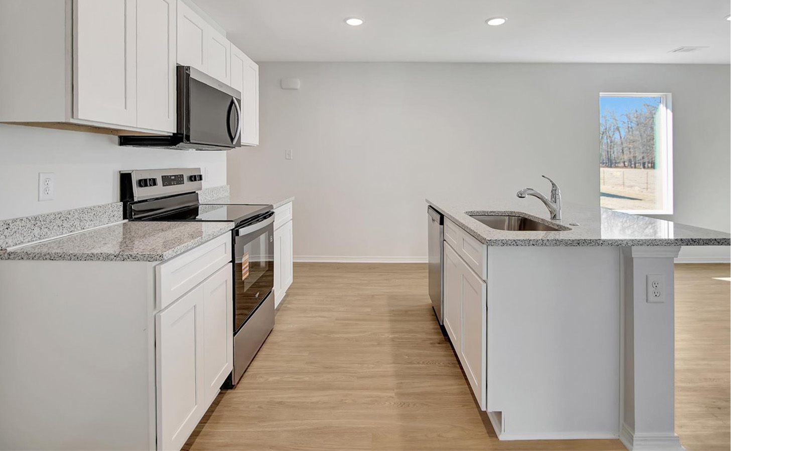 Kitchen side view
