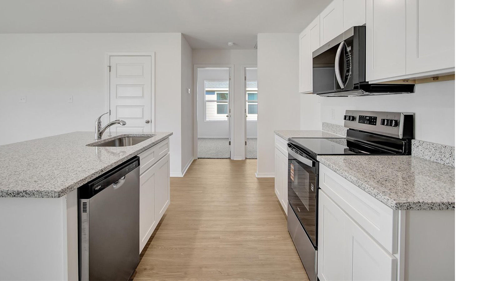 Kitchen side view
