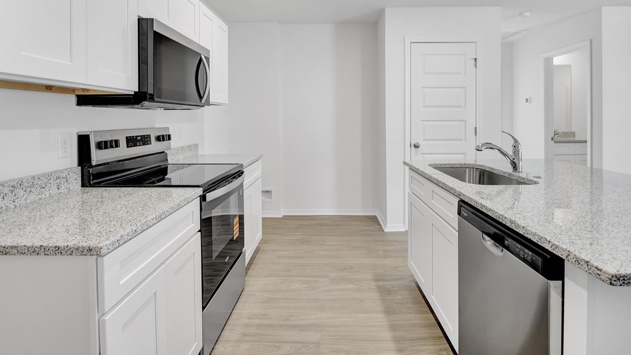 Kitchen side view