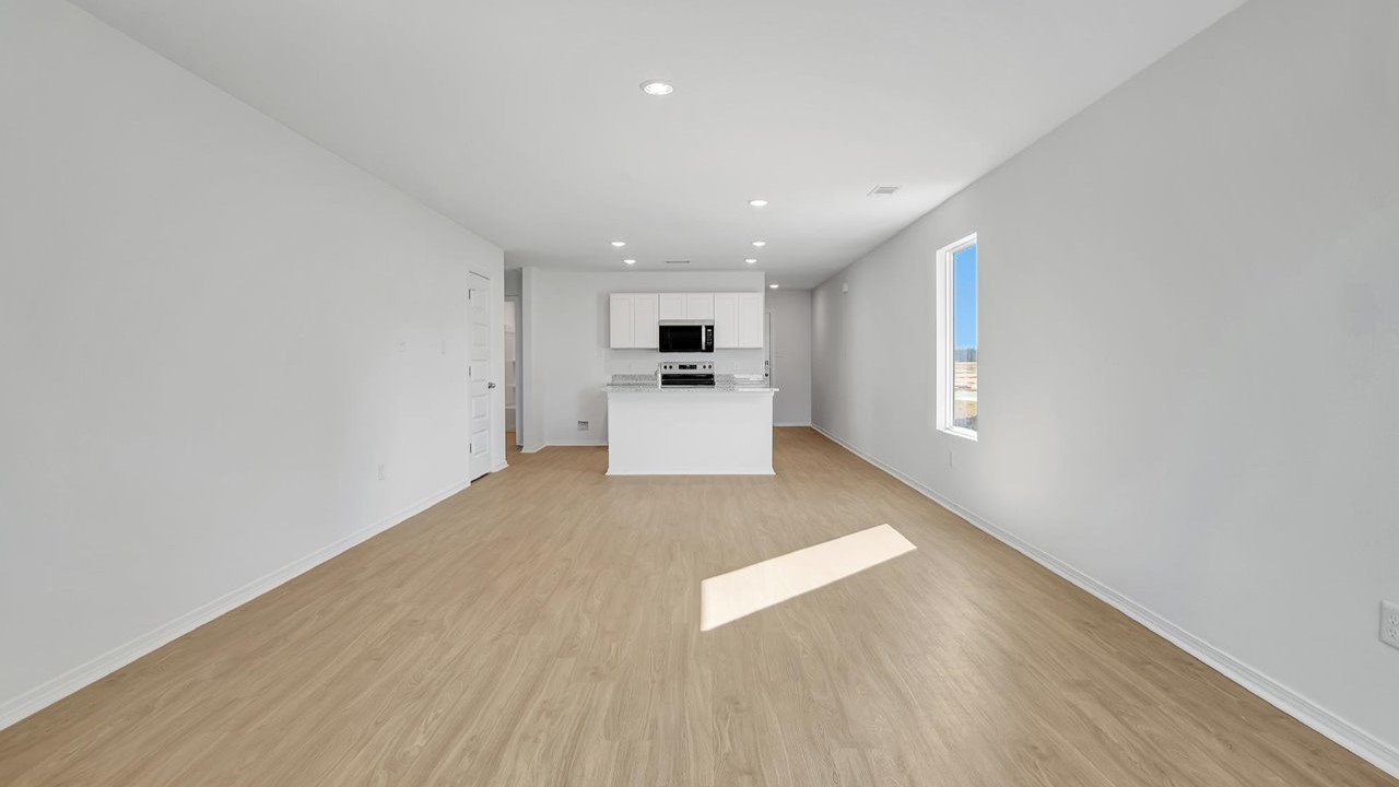 Living room kitchen