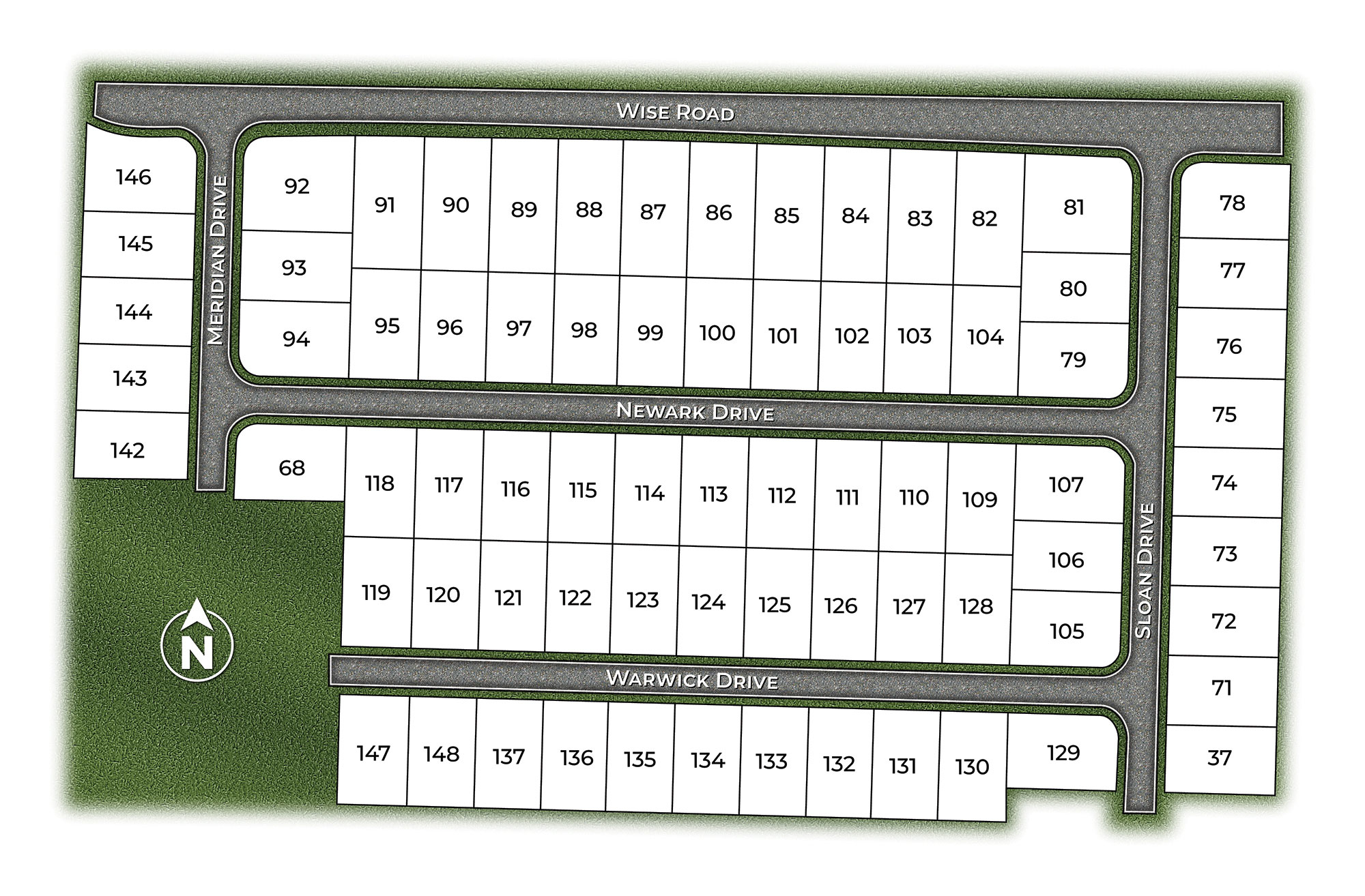 Static Lot Map