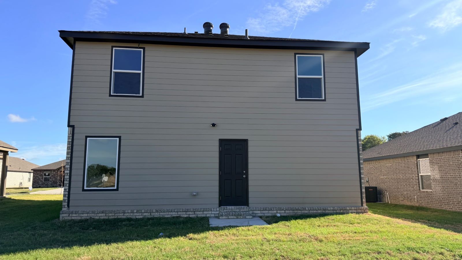 exterior back