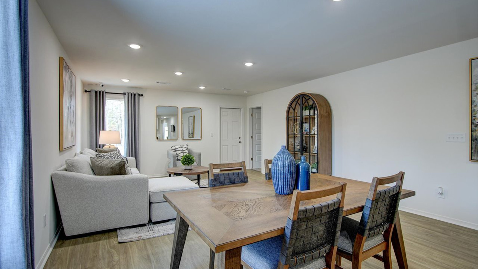 Dining area living room