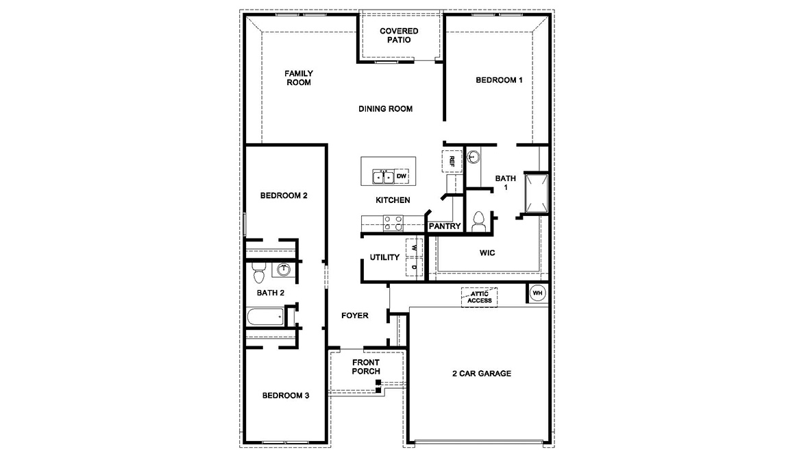 Denton Floor Plan image