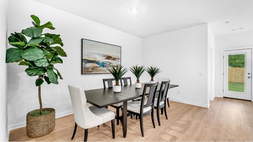 Dining room area