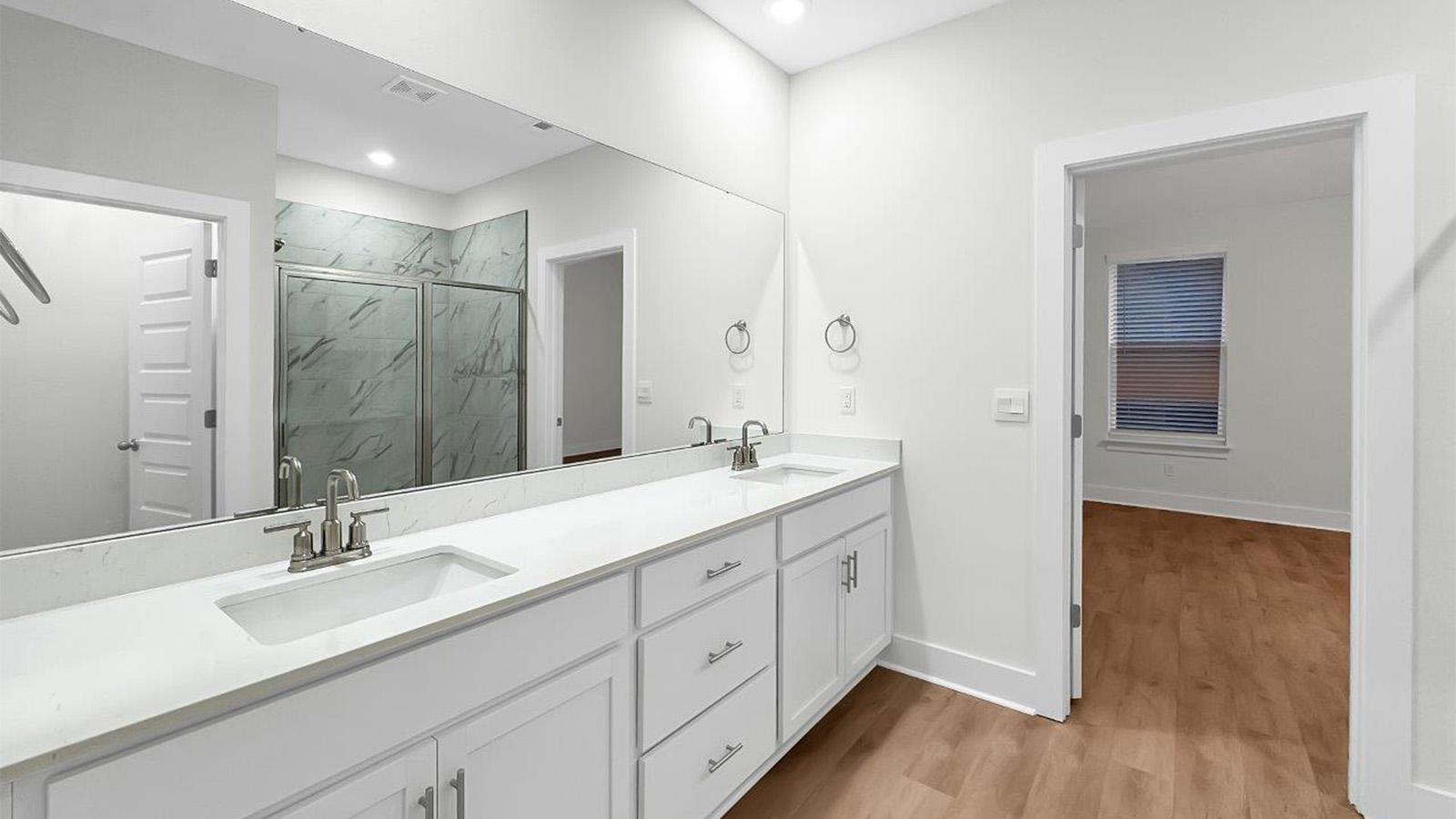 Double Vanity Mirror Primary Bathroom