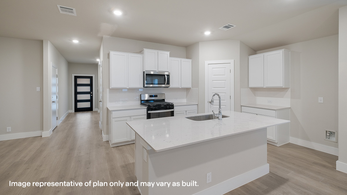 Kitchen Front Island Entry Way
