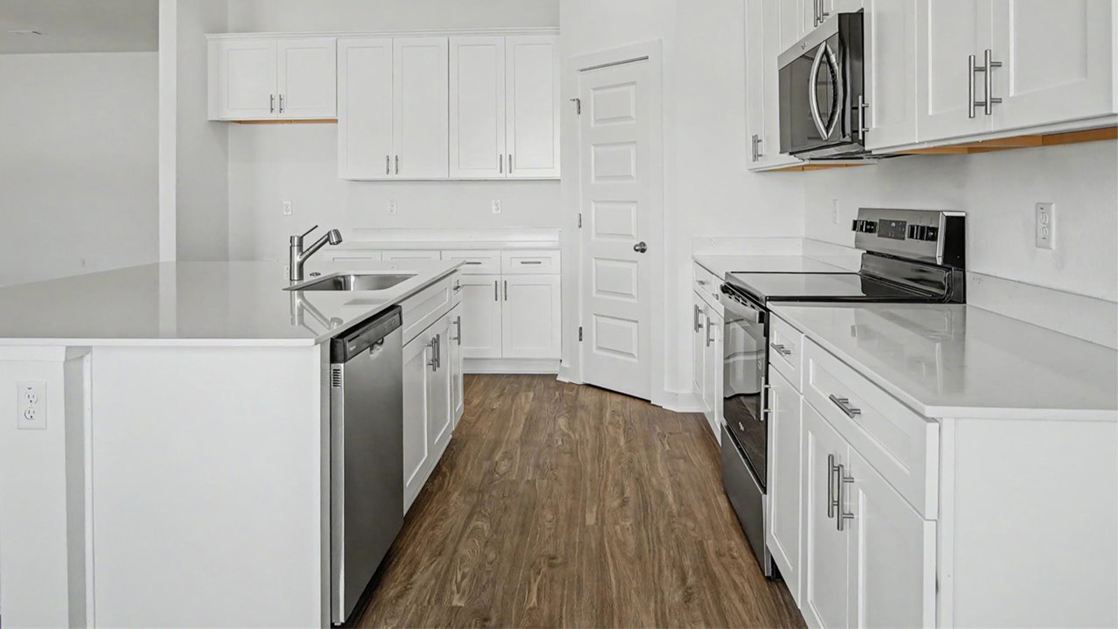 Kitchen side view